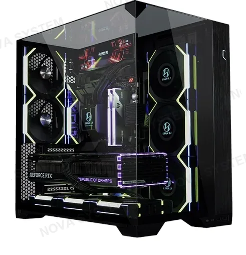 CASE, LIAN LI, 011 VISION COMPACT VIDRIO TEMPLADO BLACK