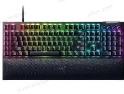 TECLADO GAMER, RAZER, BLACKWIDOW V4 MECHANICAL USB - C SWITCH GREEN US CHROMA