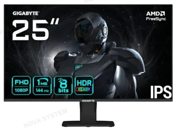 MONITOR GIGABYTE GS25F14 24.5P 144HZ FHD IPS 120%sRGB RMA01 / 940