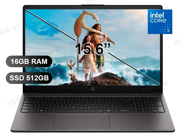 LAPTOP HP 250R G10 I5-120U/ 16GB/ SSD512GB/ 15.6/ FREE/ DB9V5AT