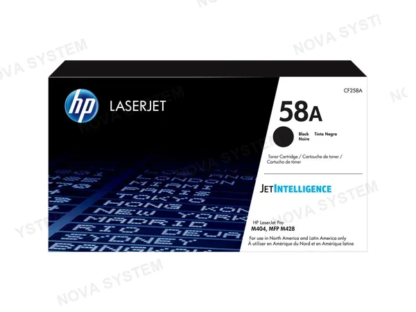TONER HP 58A NEGRO (CF258A) LASERJET M404/M428 3000 PAG.