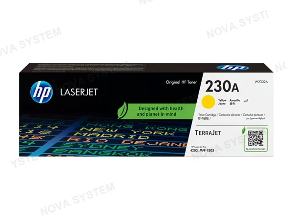 TONER HP W2302A (230A) L.J.4303FDW YELLOW 1,800 PAGS