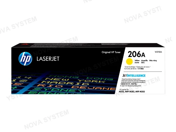 TONER HP W2112A P/LJ 206A M283FDW YELLOW (206A) 1.250 PG