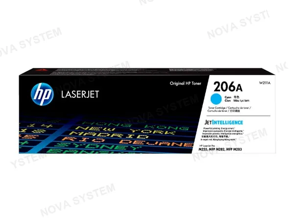TONER HP W2111A P/LJ 206A M283FDW CIAN (206A) 1.250 PG