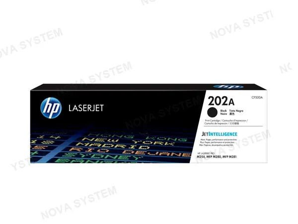 TONER HP 202A NEGRO (CF500A) LASERJET M254/M281 1400 PAG.