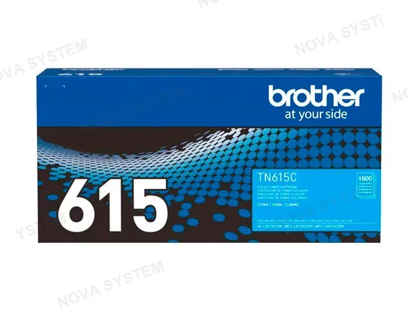 TONER BROTHER TN-615C CYAN P/ HL-L8570CDW/ MFC-8730CDW/ L8970CDW