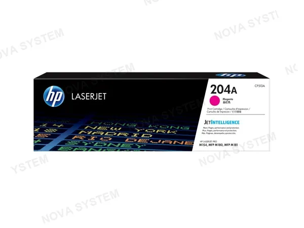 TONER HP 204A MAGENTA (CF513A) LASERJET M154/M180/M181 900 PAG.