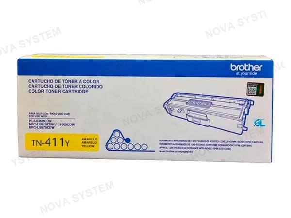 TONER BROTHER TN-411Y 1.8K PAG. P/MFCL8900CDW