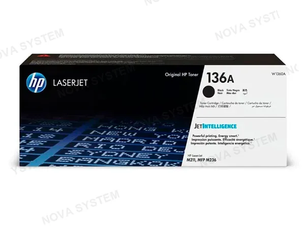 TONER HP W1360A (136A) P/ L.J M211 BLACK 1150PGS