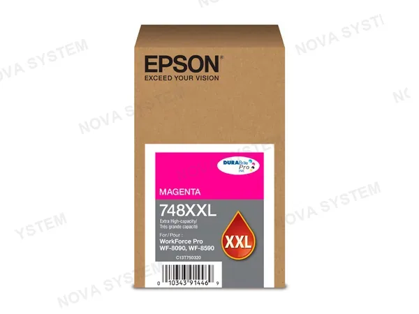 TINTA EPSON T748XXL320 P/ WF-6090/ 6590 MAGENTA