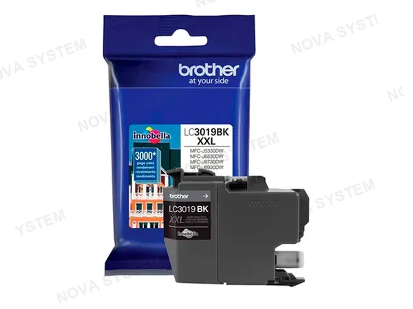 TINTA BROTHER LC-3019BK BLACK P/ MFCJ5330DW/ MFCJ630DW