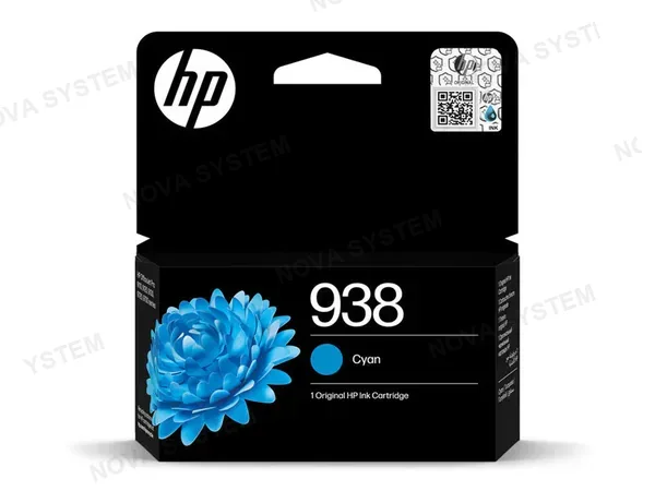 TINTA HP 4S6X5PL (938) CYAN (OJP 9130) 800 PGS