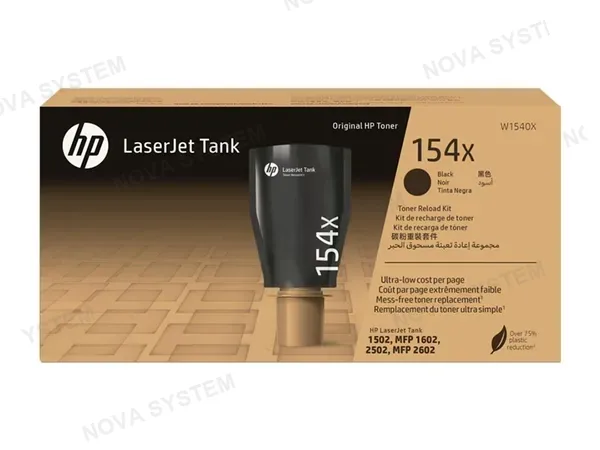TONER HP W1540X (154X) P/ LJ 1502/ 2502/ MFP 1602W/ 2602SDW/ 5000 PAG. BLACK