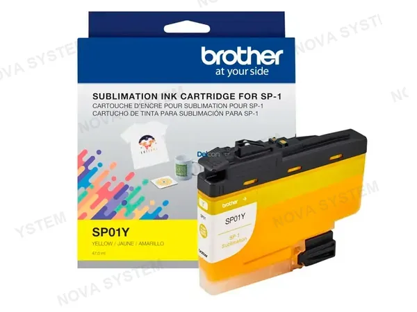 TINTA BROTHER SP01YS YELLOW P/ SP-1