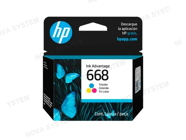TINTA HP 7FP36VL (668) TRICOLOR P/ DJ 2975/ 4375