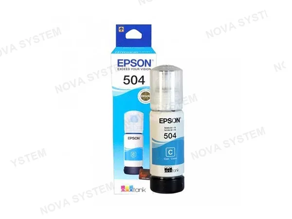 Oferta BOTELLA DE TINTA EPSON T504220 CYAN