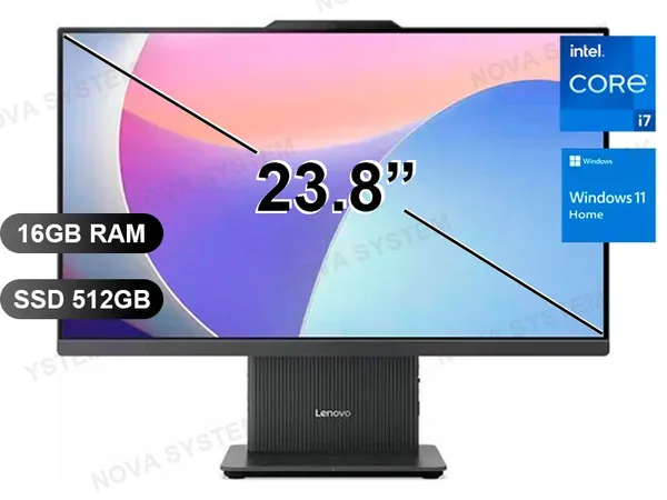 AIO LENOVO IDEACENTRE 24IRH9 I7-13620H/ 16GB/ SSD512GB/ IPS/ W11H/ F0HN009XLD/ 23.8"