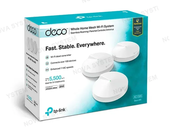 MESH TP-LINK DECO M5-3 AC1300 3-PACK