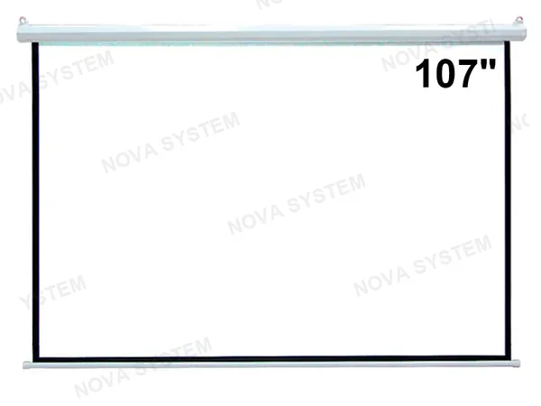 ECRAN DE PARED TEROS TE-9062W 1.92 X 19.92 MTS BLANCO MATE 107