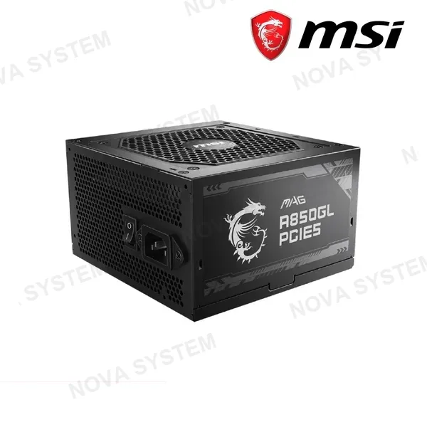 FUENTE DE PODER MSI MAG A850GL 850W ( MAG A850GL PCIE5 ) 80 PLUS GOLD | MODULAR