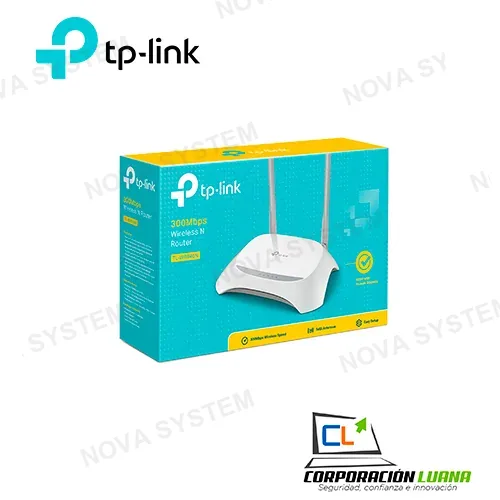 ROUTER INALAMBRICO TP-LINK ( TL-WR840N ) 300 MBPS