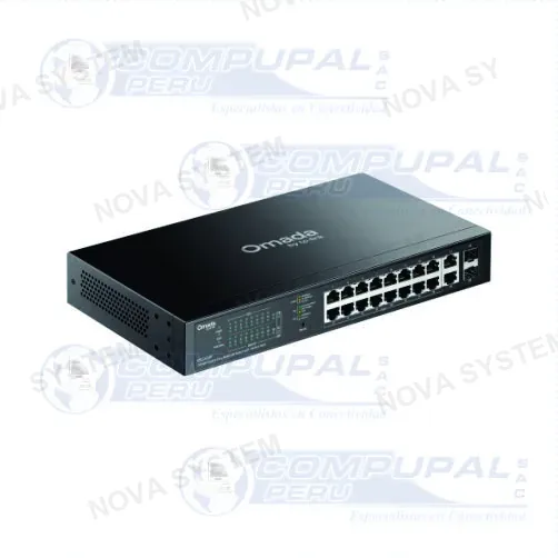 SWITCH TP-LINK ES220GP OMADA 20PTS EASY MANAGED