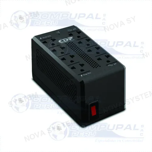 ESTABILIZADOR CDP RAVR1008I 8TOMAS 1000VA 500W