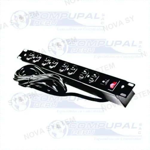 POWER RACK SATRA 8 TOMAS NEMA 5-15R 15A 220V