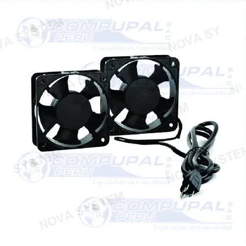 KIT DE VENTILADORES PARA GABINETE X2