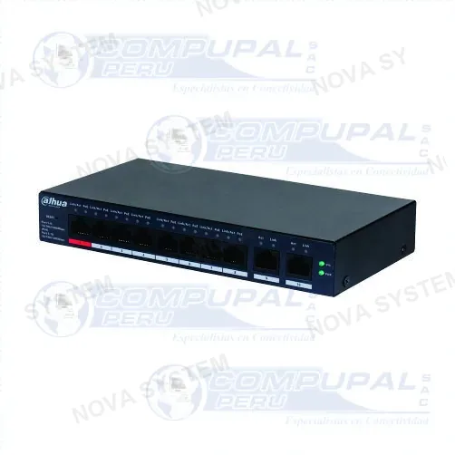 SWITCH DAHUA CS4010-8GT-110 8PTS POE ADMIN GIGABIT