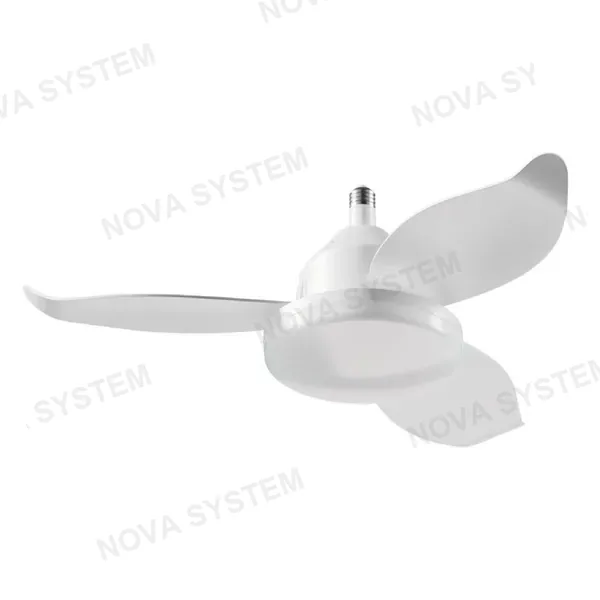CP-FS17" "ventilador Con Luz Led De Techo Diseño De Flor 25""