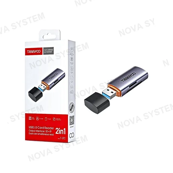 T-EP2 3.0 Adaptador Lector De Tarjetas Usb (sd+tfsd) Tranyoo