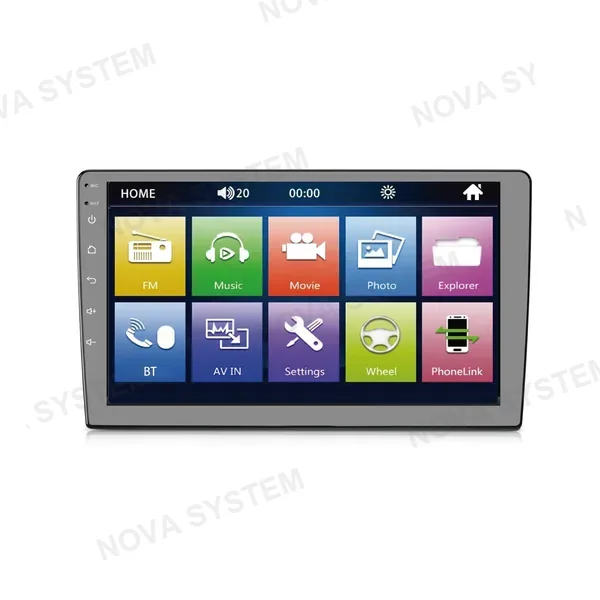 QM-9100 Reproductor Mp5 Bluetooth Doble Din 9â€ Con Carplay Pantalla Ips