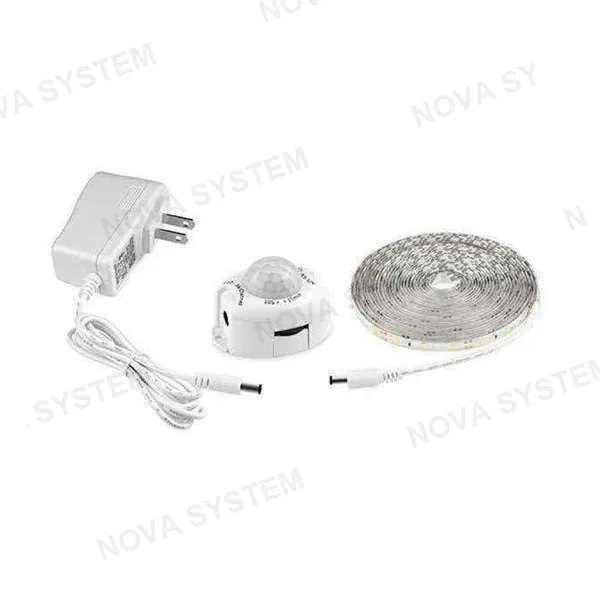 LED-TZ2835WW-GY5M-12V Cinta Led Blanco Calido 5m Con Sensor