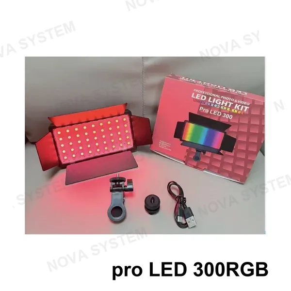 PRO-LED-300RGB Panel Led Rgb Para Fotografia