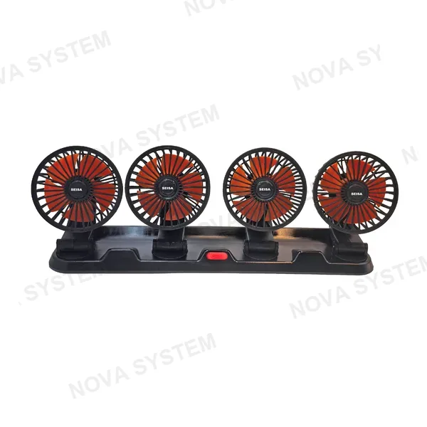 SQ-X891 Ventilador Cuãdruple Plegable 4" Para Auto 24v