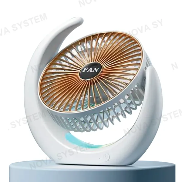 XX-12 Ventilador Recargable de Mesa Tipo Luna