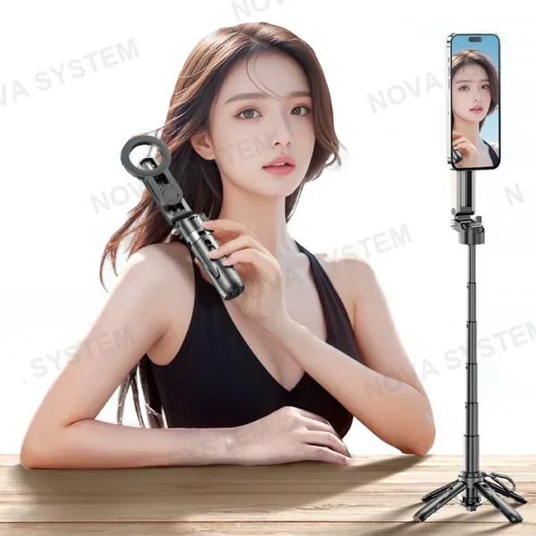 WEP-P15MINI Selfie Stick Bluetooth Magnetico Multifuncional 11.7cm