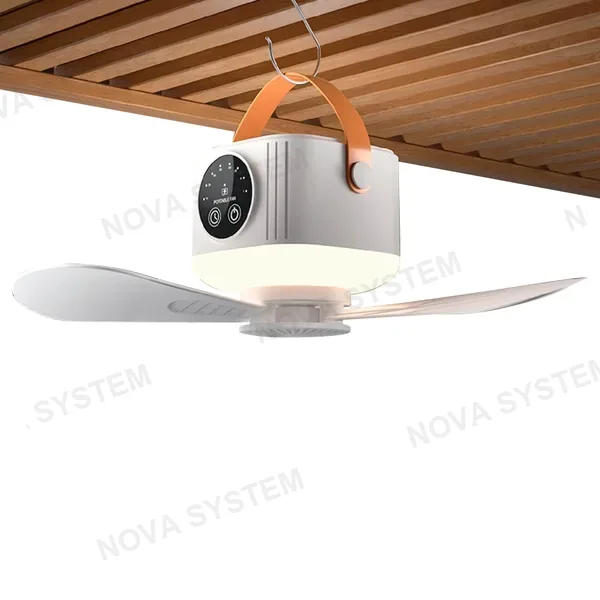 KS-D01 Ventilador De Techo Con Conexion Usb Y Control Remoto