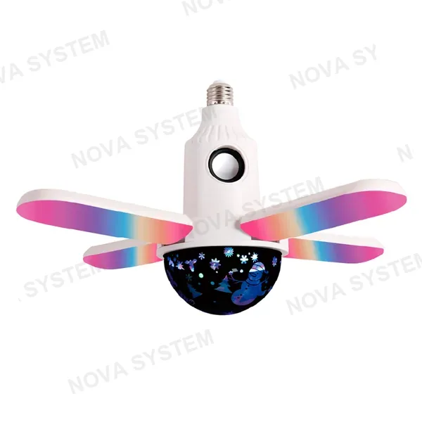CP-FS10 Ventilador LED de Techo con Luces RGB con Bluetooth