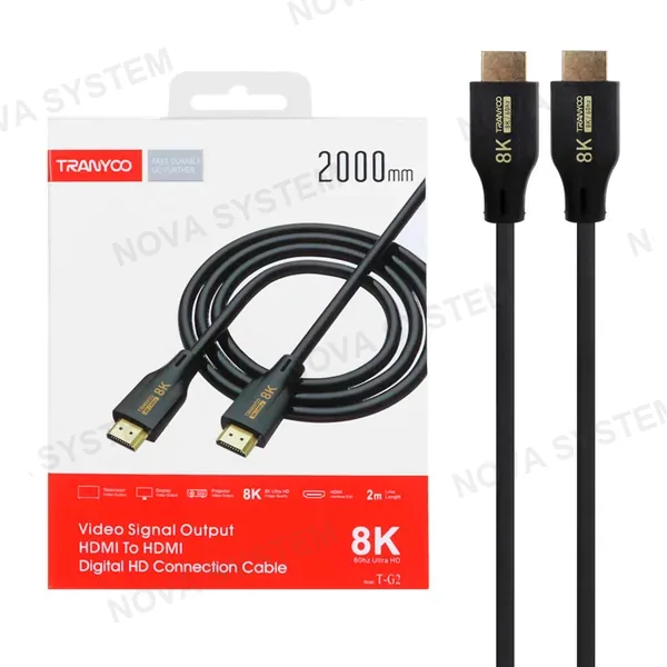 T-G2 Cable HDMI a HDMI 8K 2m Tranyoo