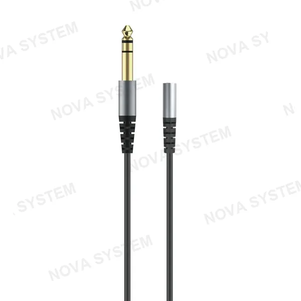 XC-S5016 Cable Adaptador de 6.35 mm a Hembra de 3.5 mm para Audio