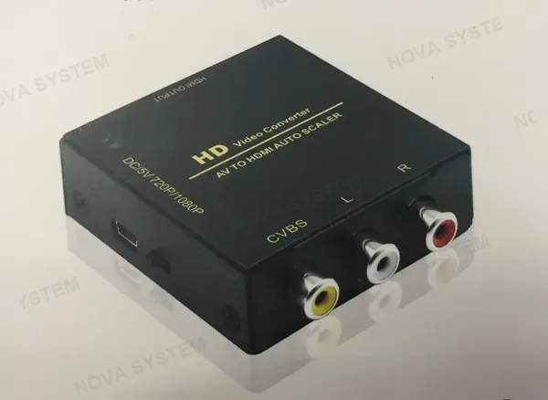 AV2HDMI-T Adaptador AV a HDMI Carcasa de Metal