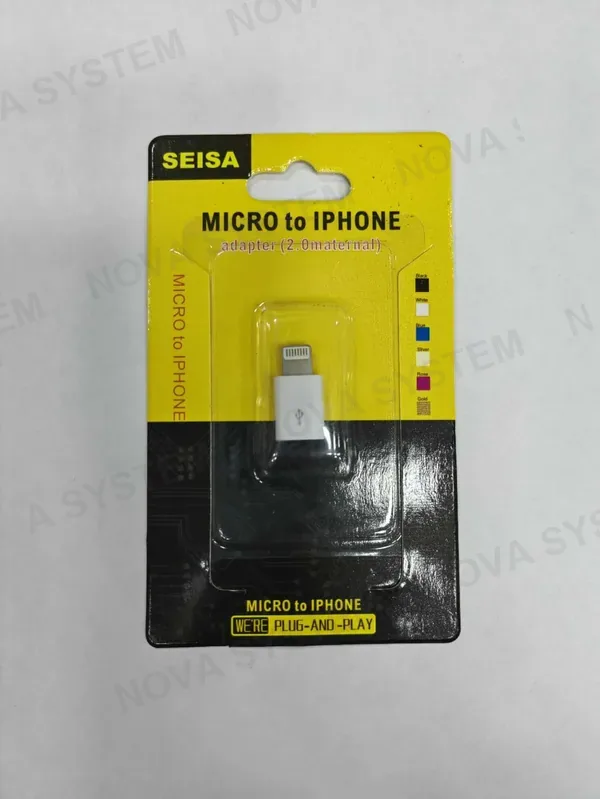 CX-IP01 Adaptador Lightning a Micro USB