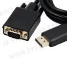 DP TO VGA-1.8M Cable DP a VGA 1,8m