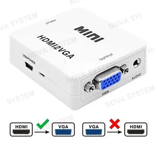 HDMI2VGA Conversor de HDMI a VGA