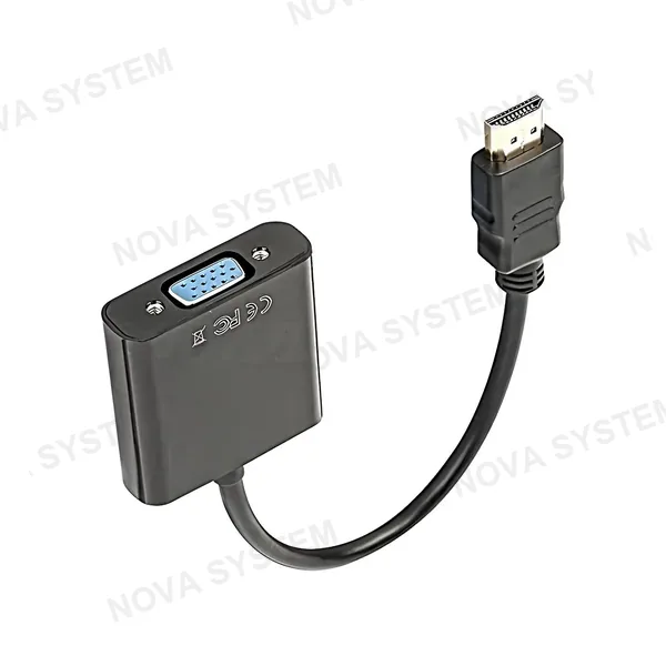 HDMI TO VGA Adaptador HDMI a VGA 21cm