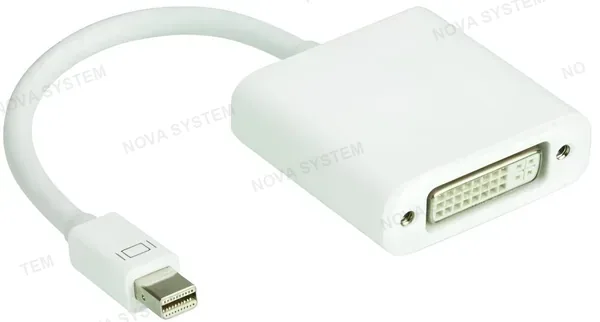 MINI DP TO DVI Adaptador Mini DP a DVI 22cm