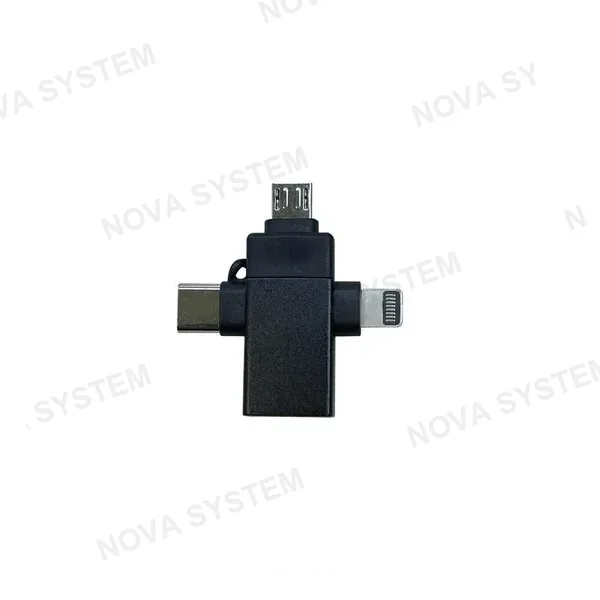OTG-T5 Adaptador OTG Balun 3 en 1