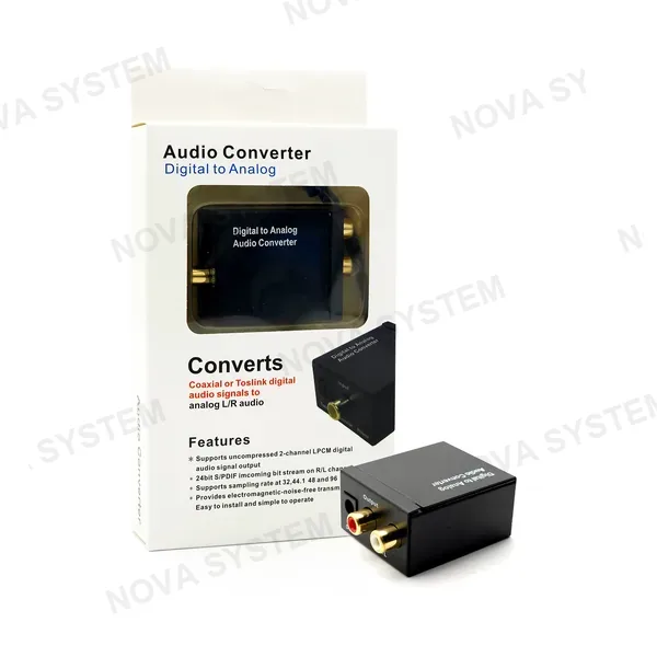 SM-C7812 Conversor de Audio Óptico a RCA Audio